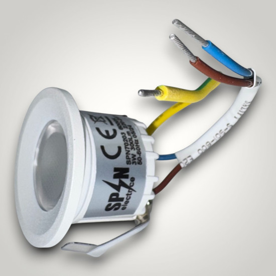 Spot LED Rotund pentru Mobila Ø35, 3W, 4100K, lumina neutra