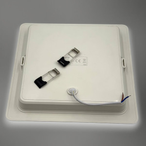 Spot Led Sole patrat ingropat 220x220, 24W, 4100K, lumina neutra