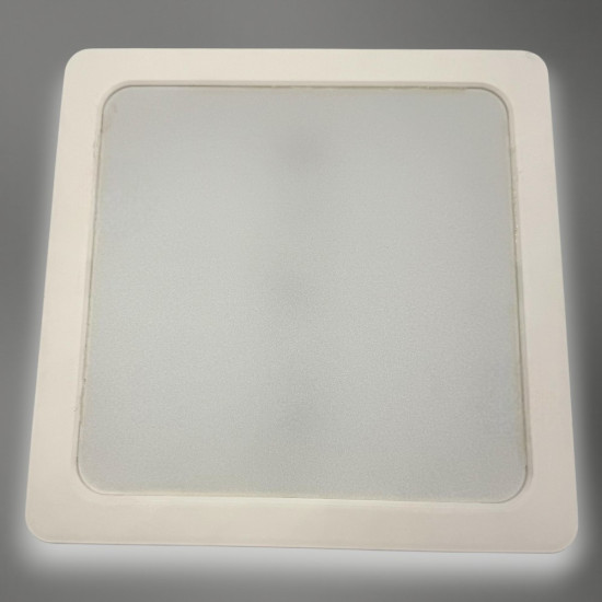 Spot Led Sole patrat ingropat 220x220, 24W, 4100K, lumina neutra