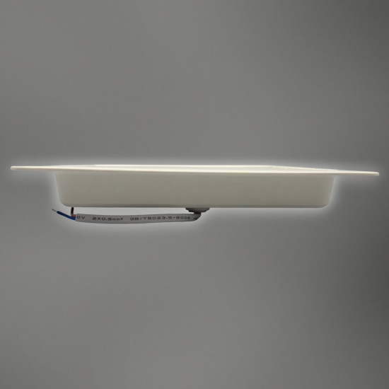 Spot Led Sole patrat ingropat 220x220, 24W, 4100K, lumina neutra