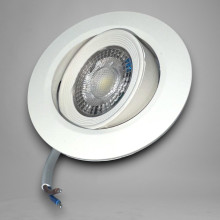 Spot Led COB Rotund alb, Ø95, 5W=40W, 6500K, lumina rece