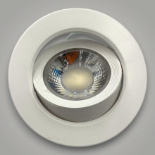 Spot Led COB Rotund alb, Ø95, 9W=160W, 6500K, lumina rece