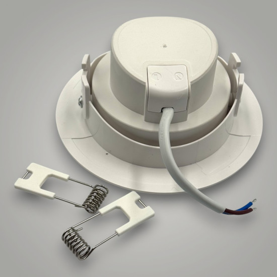 Spot Led COB Rotund alb, Ø95, 9W=160W, 6500K, lumina rece