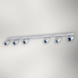 Spot Liniar Reglabil Alb 6 X GU10 1180mm