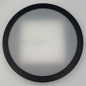 Spot Led Sole cu rama neagra, rotund aplicat  Ø300, 36W, 4100k, lumina neutra