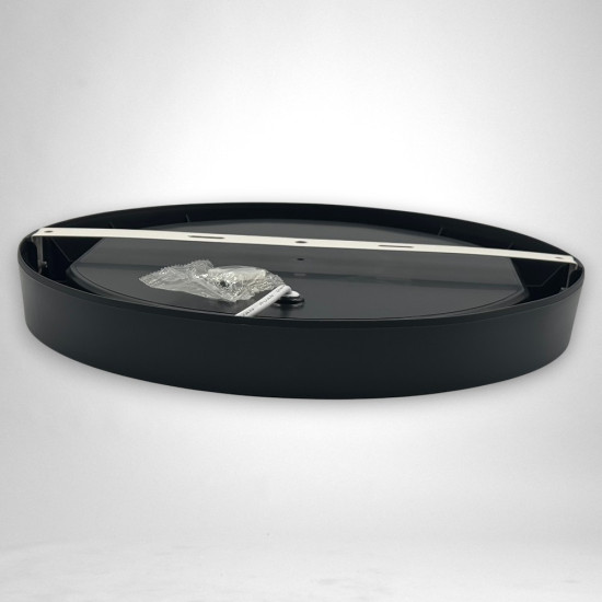 Spot Led Sole cu rama neagra, rotund aplicat  Ø300, 36W, 4100k, lumina neutra