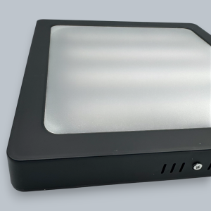 Spot Led Sole cu rama neagra, patrat aplicat  300x300, 36W, 4100k, lumina neutra