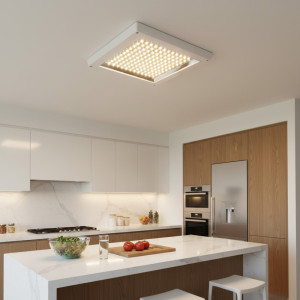 Plafoniera LED Patrata  Pentru  Bucatarie 16W 6500K