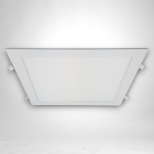 Spot Led Slim Patrat 300x300mm, 24W=200W, 2700K, lumina calda