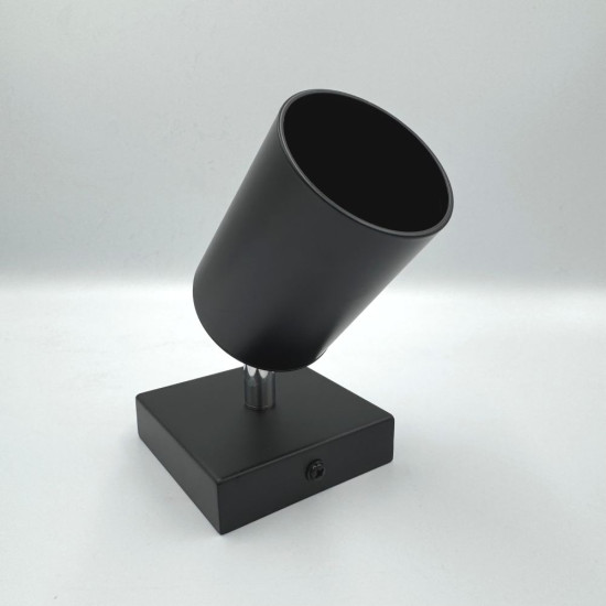 Spot Reglabil Negru GU10 80mm