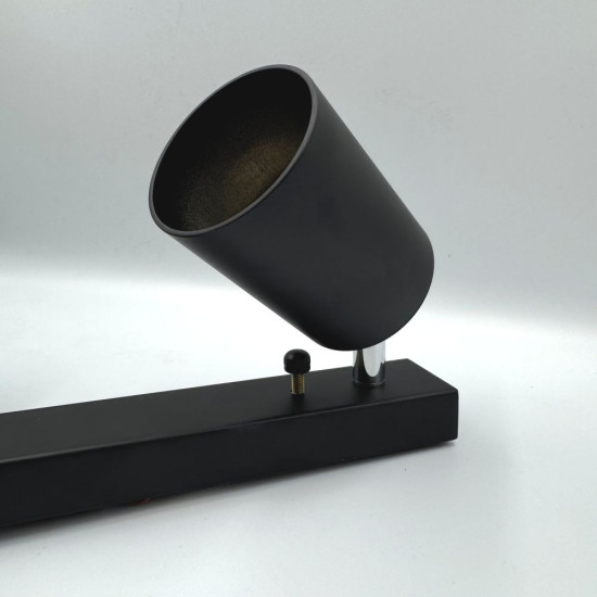 Spot Liniar Reglabil  Negru 6 X GU10 1180mm