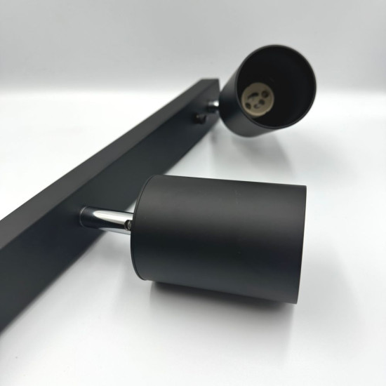 Spot Liniar Reglabil  Negru 6 X GU10 1180mm