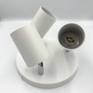 Spot Rotund Reglabil Alb 3 X GU10 200mm