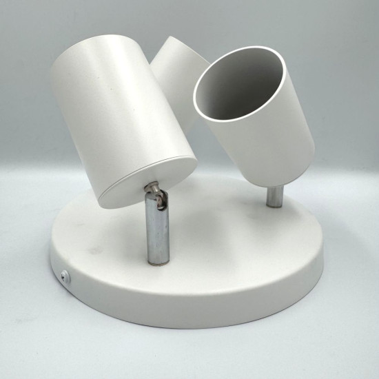 Spot Rotund Reglabil Alb 3 X GU10 200mm