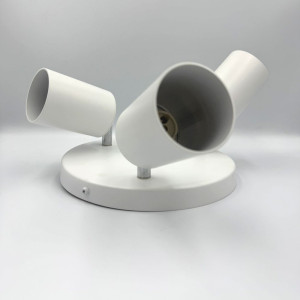 Spot Rotund Reglabil Alb 3 X GU10 200mm