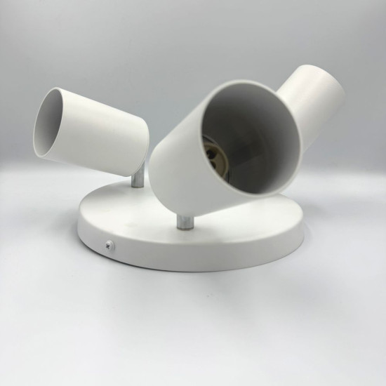 Spot Rotund Reglabil Alb 3 X GU10 200mm