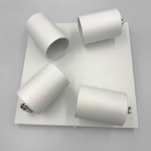Spot patrat reglabil  alb 4 X GU10 250mm