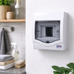 Tablou electric pt sigurante, 4 module - montaj aplicat