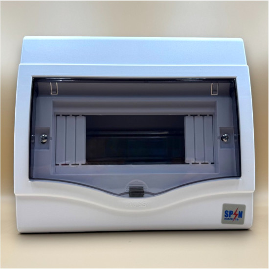 Tablou electric pt sigurante, 8 module - montaj aplicat