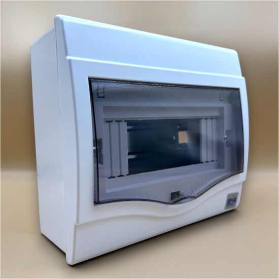 Tablou electric pt sigurante, 8 module - montaj aplicat