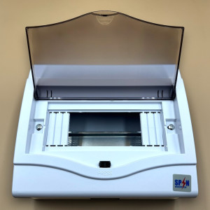 Tablou electric pt sigurante, 8 module - montaj aplicat