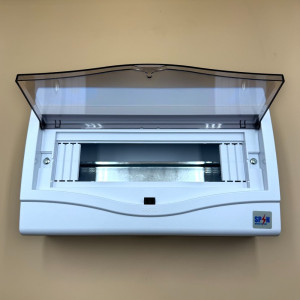 Tablou electric pt sigurante, 12 module - montaj aplicat