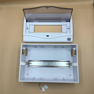 Tablou electric pt sigurante, 12 module - montaj aplicat