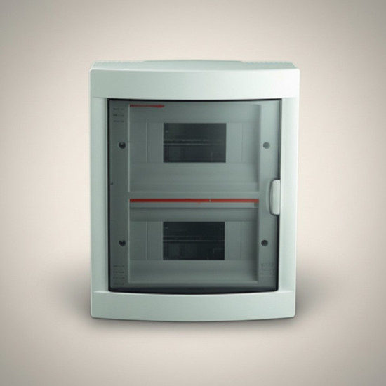 CUTIE SIGURANTE 16P IP40 USA TRANSPARENTA - montaj aplicat VIKO