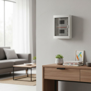 CUTIE SIGURANTE 16P IP40 USA TRANSPARENTA - montaj aplicat VIKO