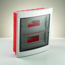 CUTIE SIGURANTE 24P IP40 USA TRANSPARENTA - montaj ingropat VIKO