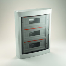 CUTIE SIGURANTE 36P IP40 USA TRANSPARENTA - montaj aplicat VIKO