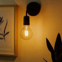 APLICA MOSSO NEGRU 1XE27 60W