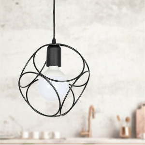 LUSTRA SELANIK NEGRU 1XE27 60W