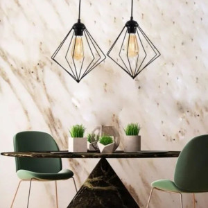 LUSTRA LINA NEGRU 1XE27 60W