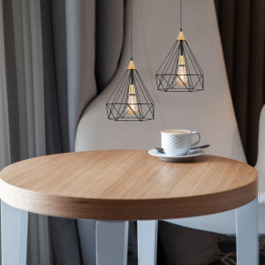 LUSTRA SUDE NEGRU 1XE27 60W