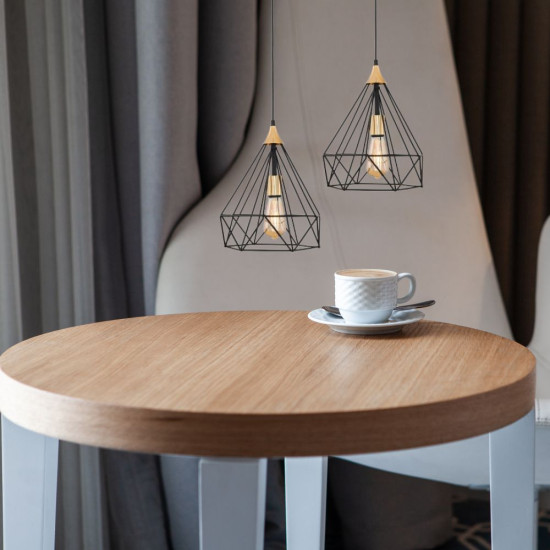 LUSTRA SUDE NEGRU 1XE27 60W