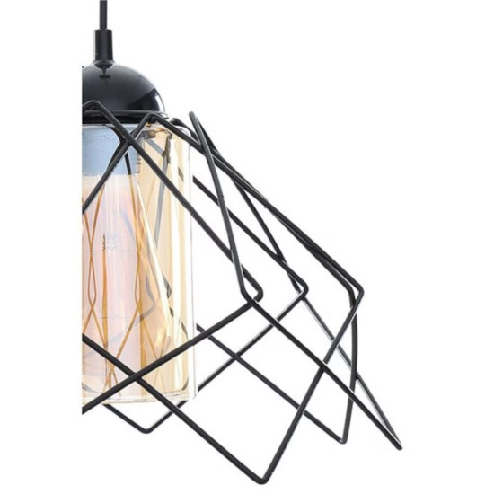 LUSTRA KONTES NEGRU 1XE27 60W