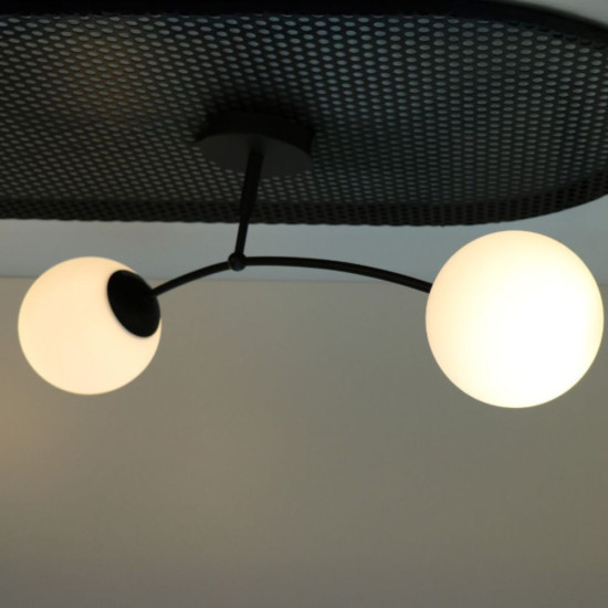 CANDELABRU MARLA NEGRU 2XE27 60W