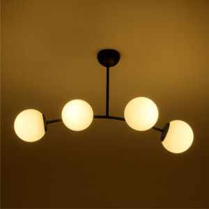 CANDELABRU MARLA NEGRU 4XE27 60W