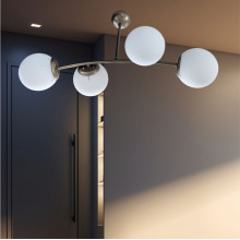 CANDELABRU MARLA ANTIQUE 4XE27 60W