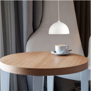 CANDELABRU MASA ALB 1XE27 26W