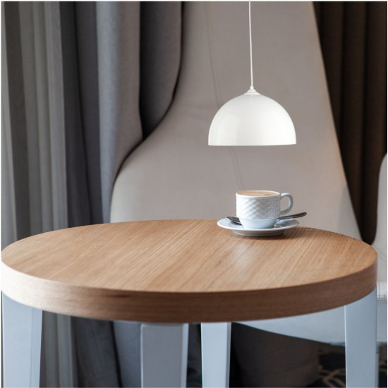 CANDELABRU MASA ALB 1XE27 26W