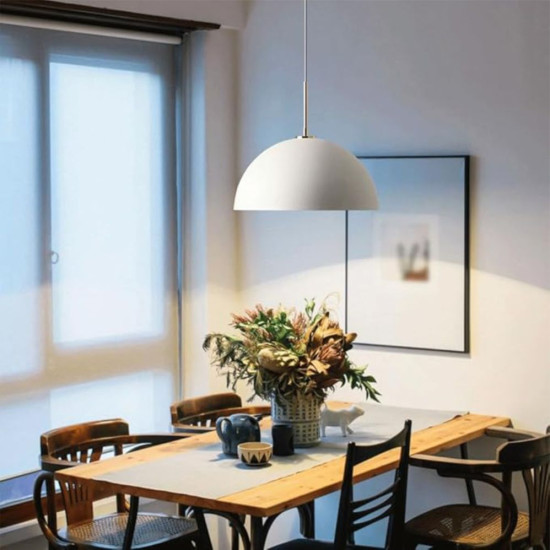 CANDELABRU MASA ALB 1XE27 26W