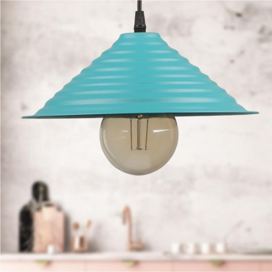 CANDELABRU ALASKA TURQUOİSE 1XE27 60W