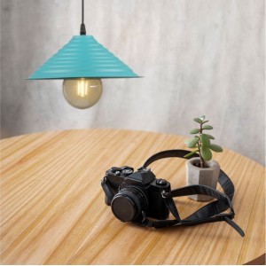 CANDELABRU ALASKA TURQUOİSE 1XE27 60W