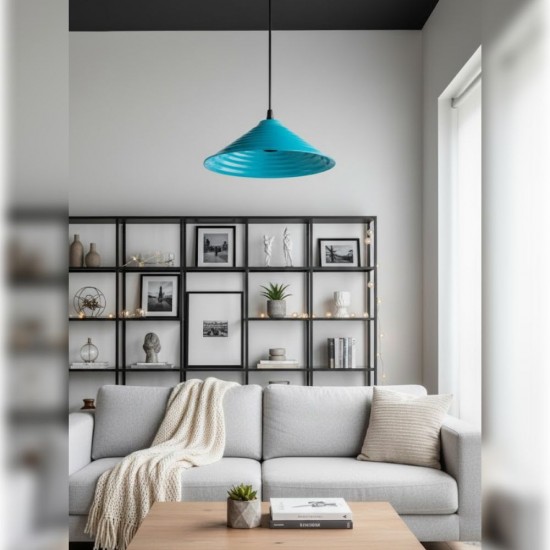 CANDELABRU ALASKA TURQUOİSE 1XE27 60W