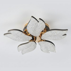 LUSTRA LED AUREO 5 BRATE AURIE 67W 7000LM 3000K-6500K 410*410*100MM