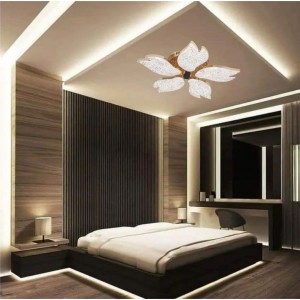 LUSTRA LED AUREO 5 BRATE AURIE 67W 7000LM 3000K-6500K 410*410*100MM