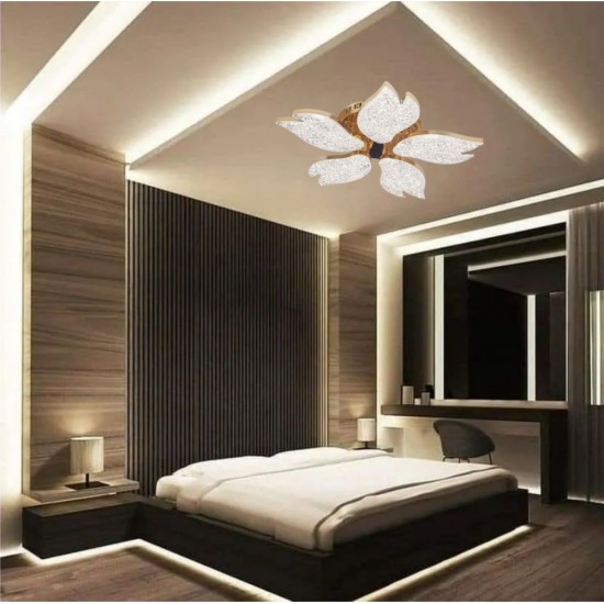 LUSTRA LED AUREO 5 BRATE AURIE 67W 7000LM 3000K-6500K 410*410*100MM