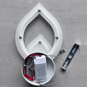 APLICA PERETE IRIS AJUSTABILA 22W/1900LM/3000K/4000K/6500K